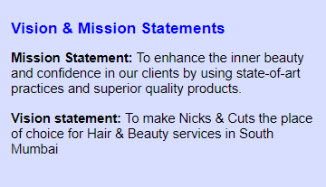 Integrating your Salon Mission & vision statement into your Salon Branding