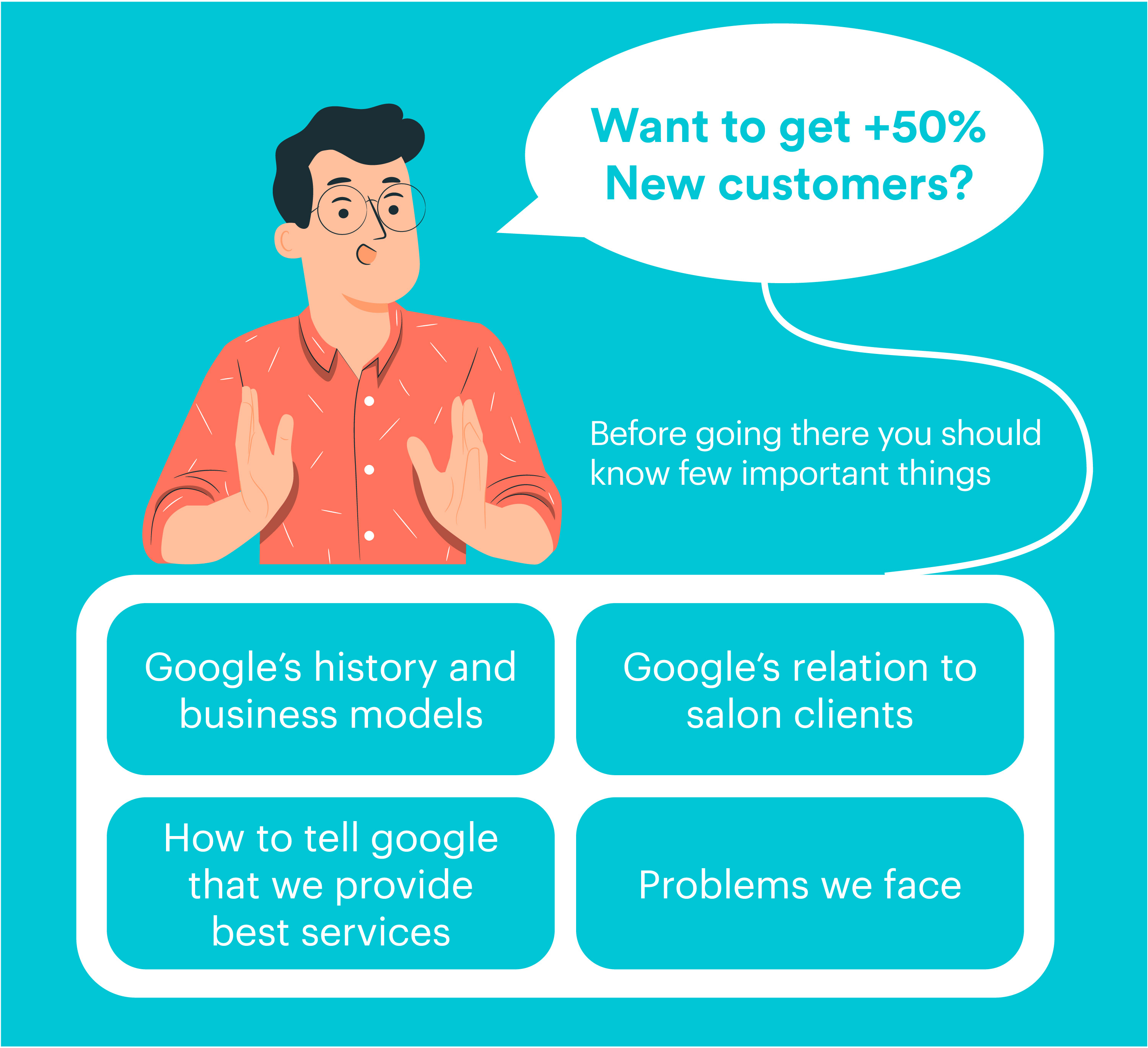 How to get 50% new clients