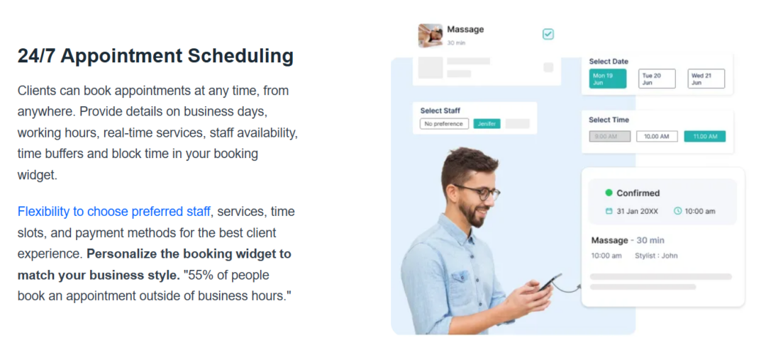 Online Booking Integration: Capturing Clients 24/7