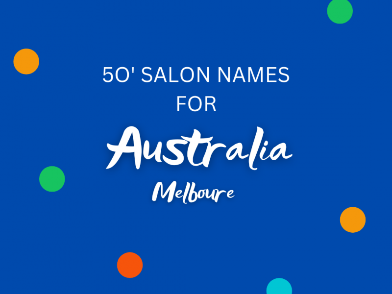 salon name Australia