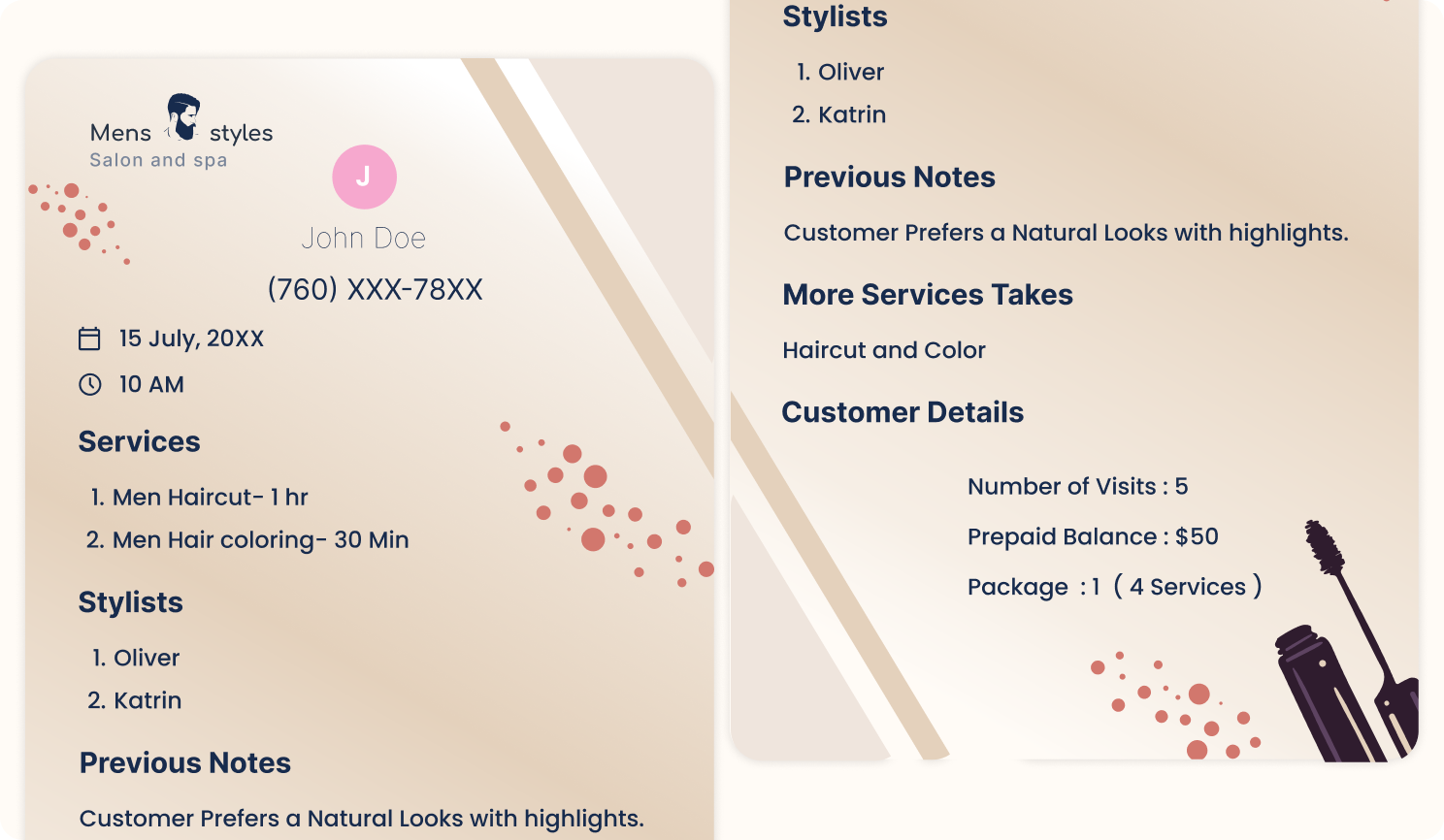 How Job Cards Enhance Customer Experience in Salons