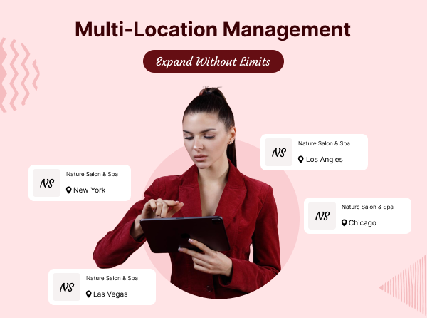 Multi-location management - MioSalon