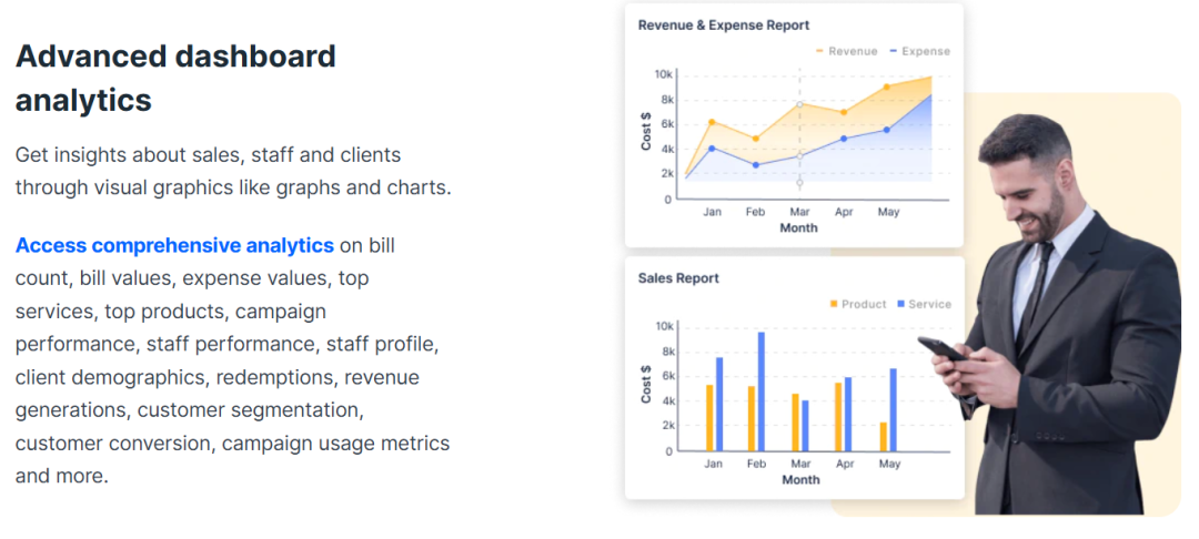 DashBoard and Analytics