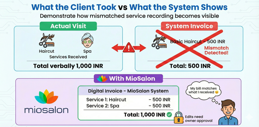 What The Clients Took Vs What The System Shows